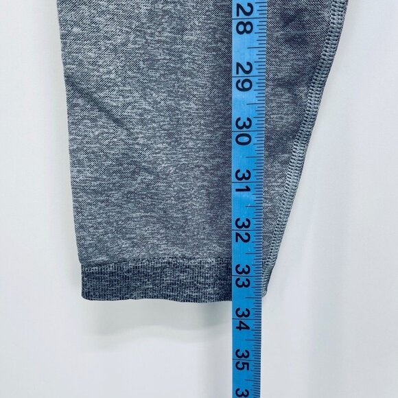 SPANX Leggings Size L Women’s Seamless Sculpt Spacedye Cloudy Gray NWT - Picture 9 of 12